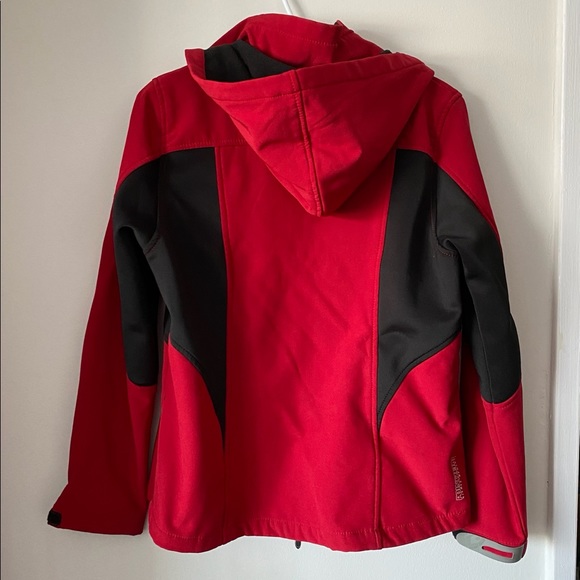 🌿 Red Rain Jacket - Picture 2 of 2